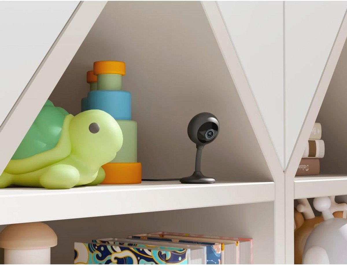 WLAN Bewakingscamera Binnen met Nachtzicht en App – Slimme WiFi Camera voor Veiligheid, 1080p en Bewegingsdetectie