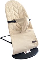 JAXX-HOES-met gesp-wipstoel hoes-katoen-beige- wasmachine geschikt