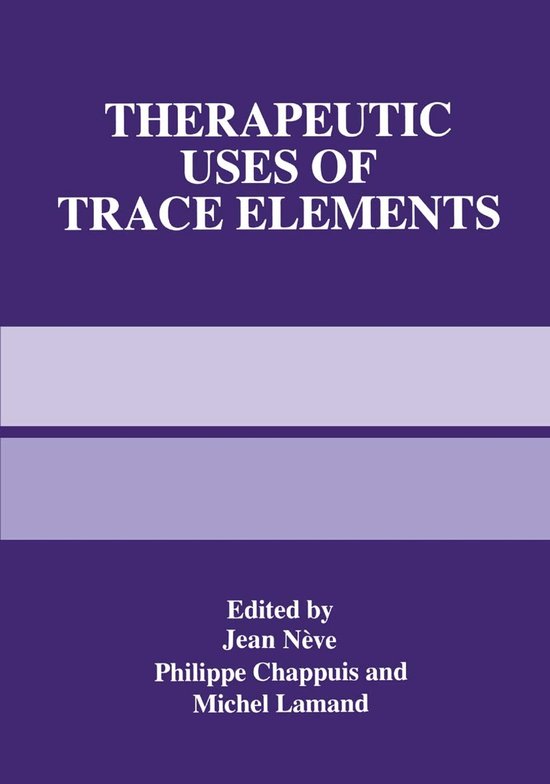 Therapeutic Uses of Trace Elements - cover