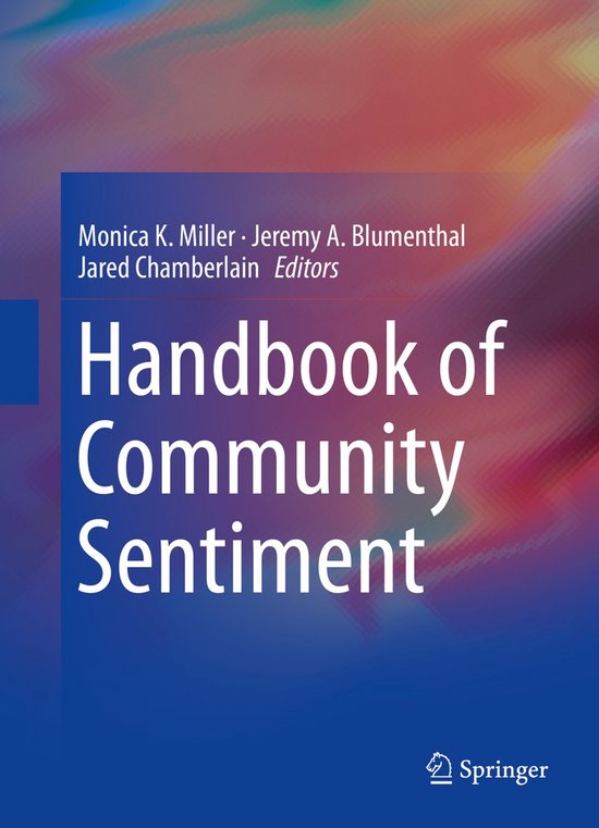 Handbook of Community Sentiment - cover