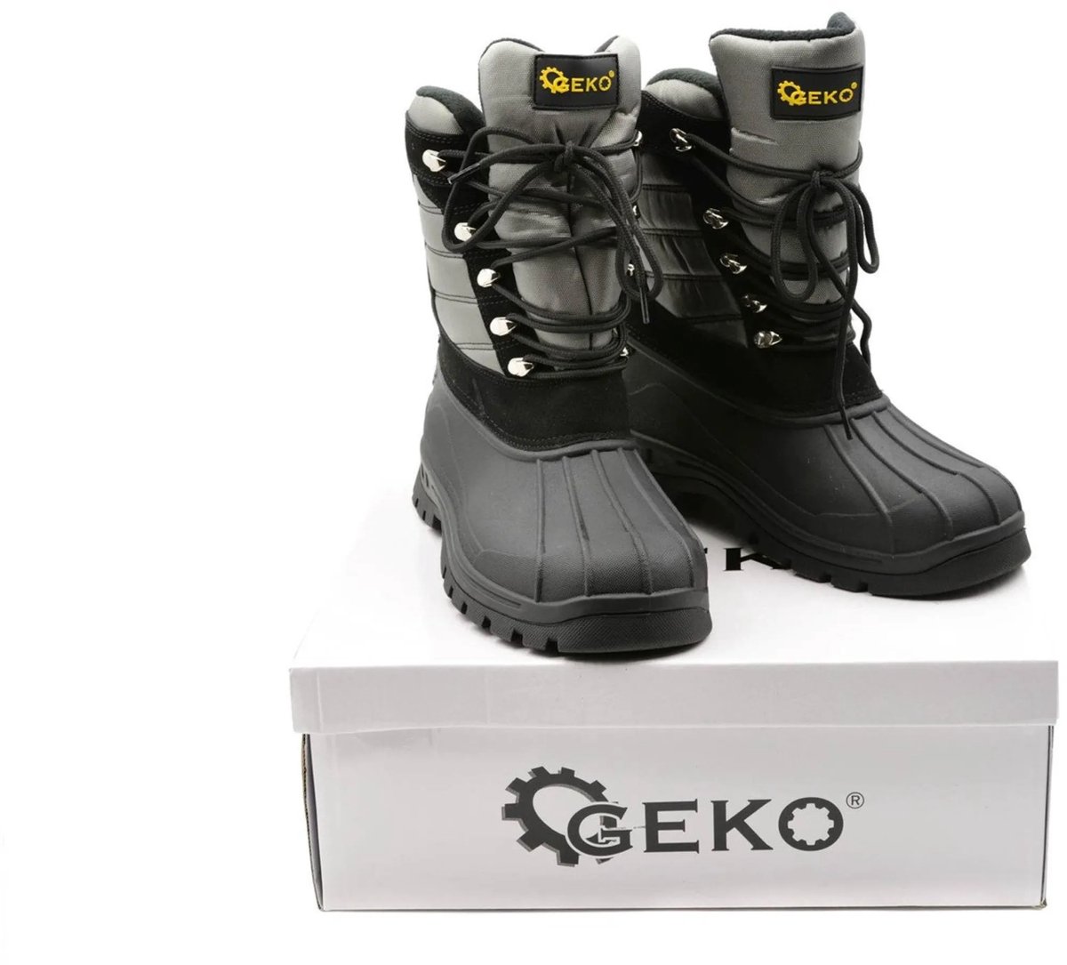 GEKO Winterlaarzen Waterdicht Antislip Zwart