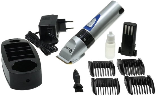 GEKO Draadloze huisdierentrimmer - keramisch en titanium - verstelbare snijlengte - met accessoires van Geko — afbeelding 4