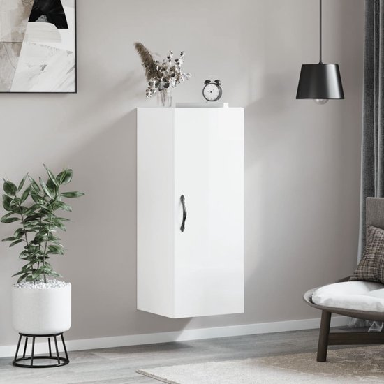 vidaXL Wandkast 50x15x100 cm bewerkt hout sonoma eikenkleurig, opbergkast, keukenkastje, hangende wandkast, keukenkast, zwevende wandkast