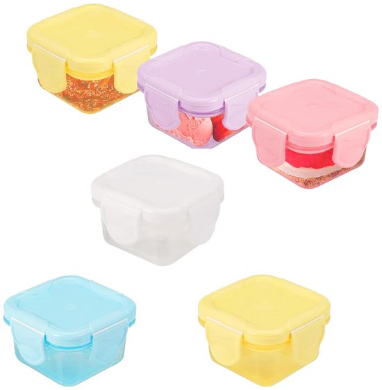 UMETASS Afdichtingssluiting, plastic flessen met doppen, laboratoriumreageerflessen, herbruikbare tablet-opslagcontainers, van HDPE, geschikt voor laboratorium, school en thuis, transparant, 30 ml