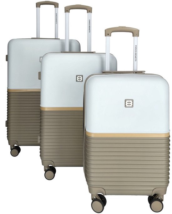 Castillo Quadrant Reiskoffer 70 cm - 69 liter Champagne | Koffers en Tassen