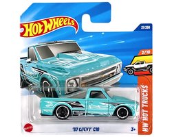 foto van HOT WHEELS '67 CHEVY C10 TURQUOISE 21/250 1:64 HW HOT TRUCKS 2/10