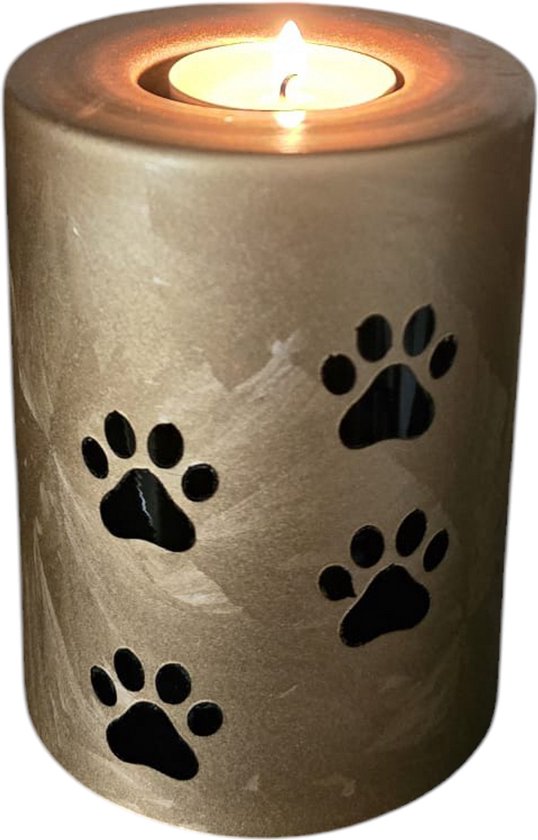 Elegante Hart urn van hout - Donker gebeitst Elegante Hart urn van hout - Donker gebeitst