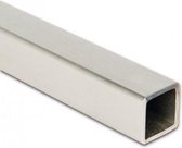 Stabilisatiestang vierkant 15 x 15 mm zonder aansluitingen zwart