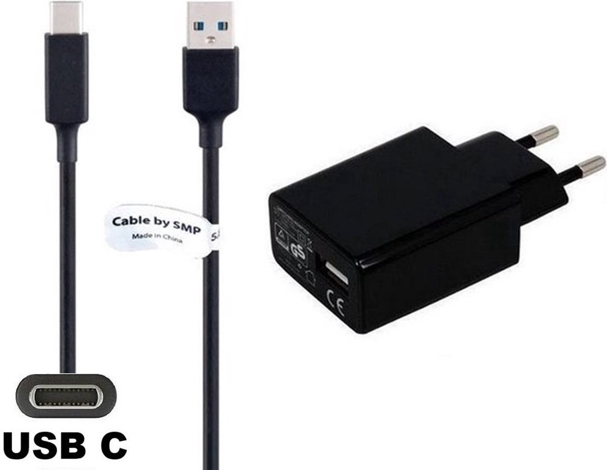 OneOne 3A lader + 0,8m sterke USB C kabel. TUV / GS 100% veilig. Oplader adapter past op Oppo K3, K5, K7 5G, K7x, K9, Reno 10x Zoom, Reno 5G, Reno Ace, Reno Z, Reno1, Reno2, Reno2 F, Reno2 Z
