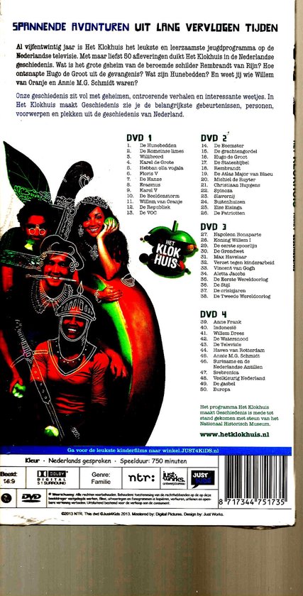 Het Klokhuis Maakt Geschiedenis (DVD)