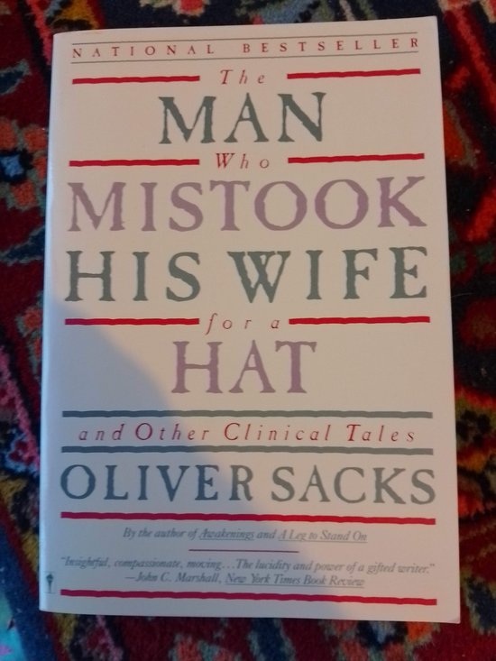 The Man Who Mistook His Wife for a Hat - cover