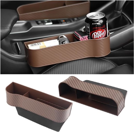 Auto Stoel Opbergdoos voor Mazda MX-5 NB,Leer Autostoel Gap Filler Auto Stoel Opbergdoos voor Mazda MX-5 NB,Leer Autostoel Gap Filler
