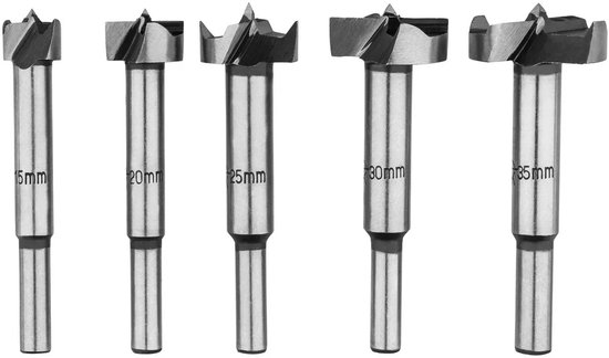 PARKSIDE Forstnerboor Set 5 delig Machine Hout Boren Boor Van 