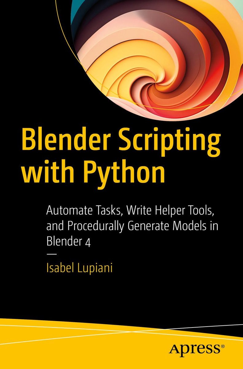Omslag van Blender Scripting with Python