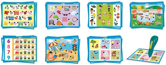 Clementoni - Pratende pen - Educatief Observatie Spel - 60 kaarten met 500 spellen - vanaf 3 jaar van Merkloos — afbeelding 2