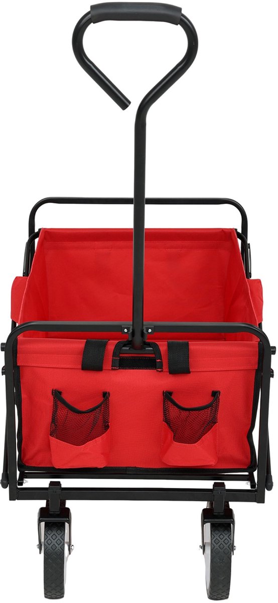 Opvouwbare Rode Wandelwagen TYRS 145L 110kg Capaciteit van Sekey — afbeelding 4