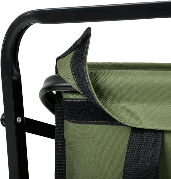 Opvouwbare Groene Transportwagen TYRS 145L - Robuust & Zelfmontage Geschikt 110kg Belastbaar - Ideaal voor Reizen en Outdooractiviteiten - Duurzaam Metaal en Oxfordstof - Compact & Handig Design van TYRS — afbeelding 4