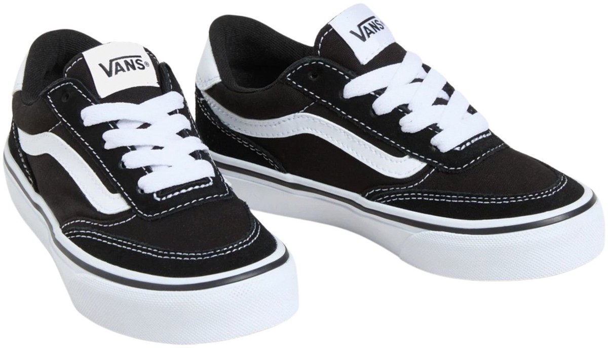 Vans Brooklyn LS zwart - wit