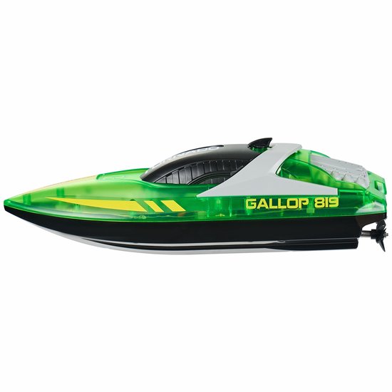 YOOHBERRYS Ferngesteuertes Boot 2 Stück, RC Boot mit LED-Licht für