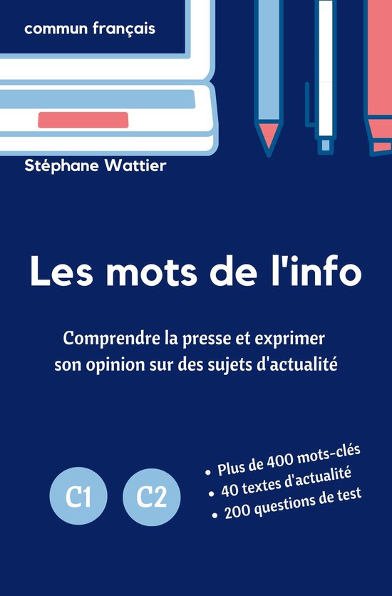 Les mots de l'info C1-C2 - cover