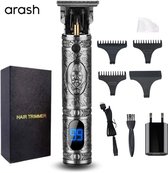 Bol.com arash® Tondeuse Mannen - 2025 Nieuwste Model - Tondeuse - Draadloze Haartrimmer - tondeuse mannen - Geschikt Voor Hoofdh... aanbieding