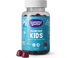 Yummygums • Magnesium kids gummies • Magnesium citraat • 60 gummies