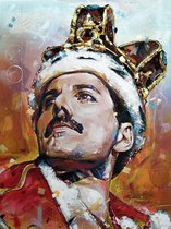 Queen canvas print (40x60cm)