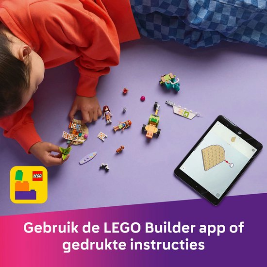 LEGO Friends Surf et scooter s'amusent avec les chiens - 42641