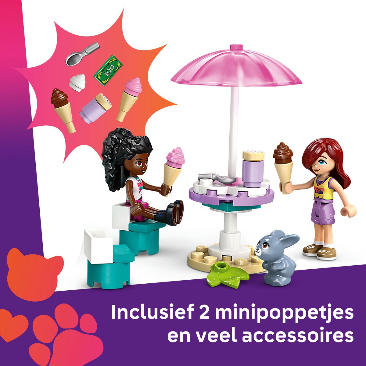 LEGO Friends Heartlake City ijscotruck Creatief Speelgoed - 42644 — afbeelding 6
