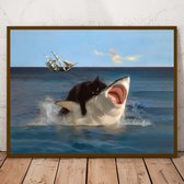 MUYIHANG Enkele Hangende Foto Abstract Home Office Frameloze Kunst