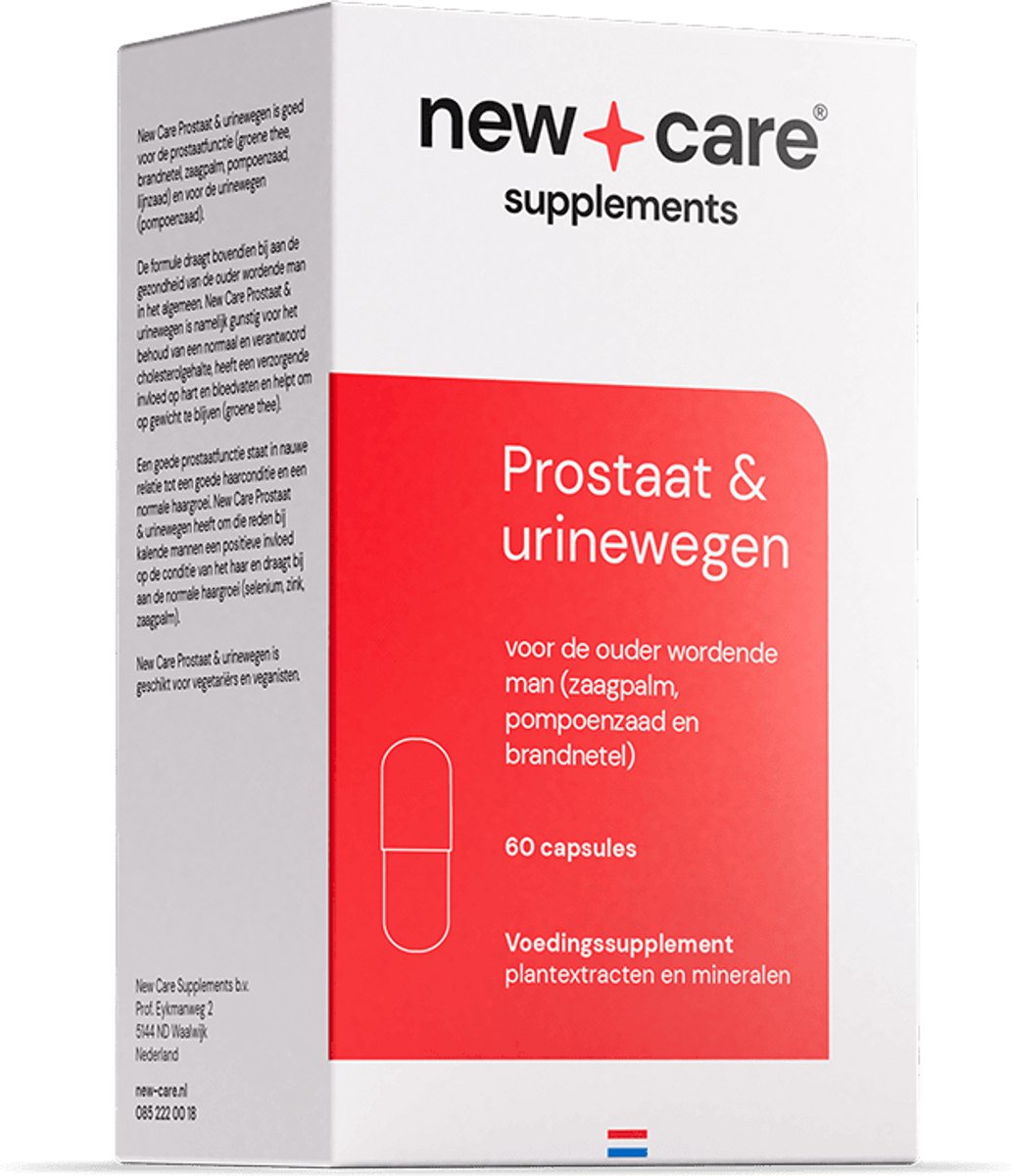 Goedkoopste New Care Prostaat & Urinewegen - 60 capsules - vegan