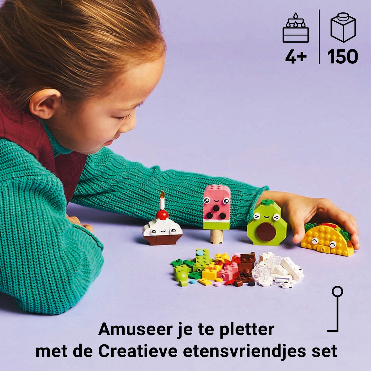 LEGO Classic Creatieve etensvriendjes - 11039 — afbeelding 3