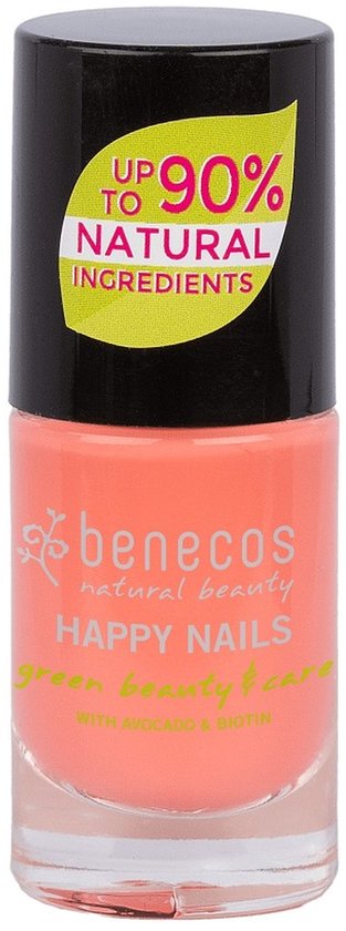Benecos Vegan Nagellak in Perzik Smaak