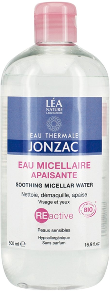 Goedkoopste Micellair water - JONZAC THERMISCH WATER - Soothing Micellar Water - Gevoelige huid - Micellair water voor Ogen en Gezicht- 500ml