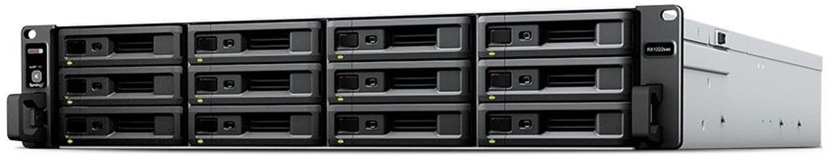 Synology RX1222sas HDD-/SSD-behuizing Zwart 2.5/3.5"
