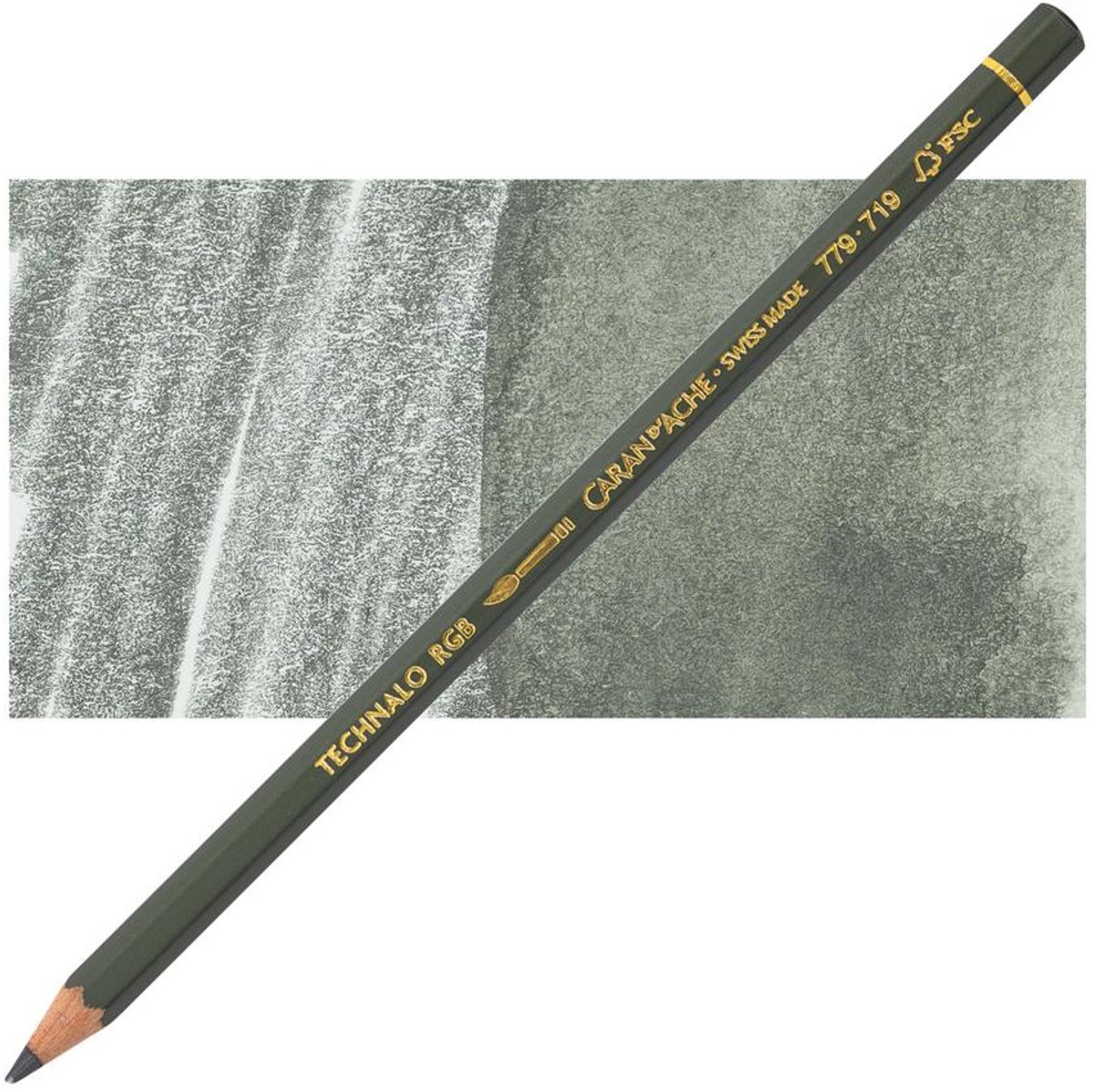 Caran D'ache - Technalo Grafietpotlood Wateroplosbaar - Groen