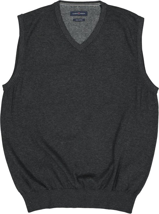 Casa Moda Spencer Gris Foncé Tricoté Comfort Fit - L