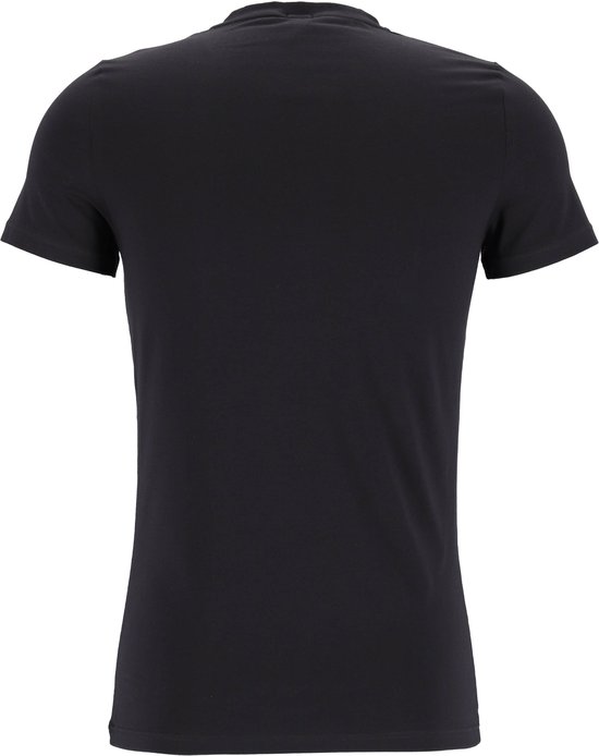 HOM - Supreme Cotton T-Shirt (1-pack) - Crew/O Neck - Zwart - mannen - Maat M