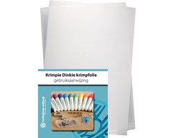 Krimpie Dinkie krimpfolie sanded (5 vellen)