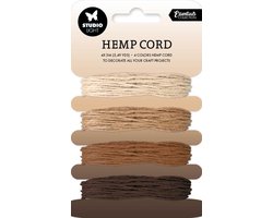 Hemp Cord Shades of brown- essentials nr. 10