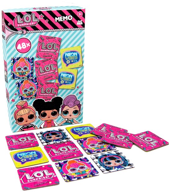 LOL Surprise Memory Spel - 48 Kaarten | bol