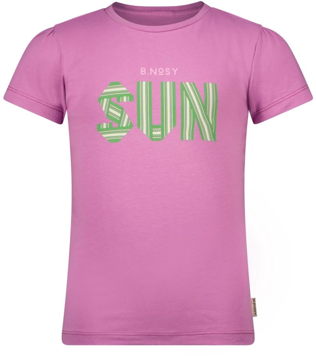 B.Nosy zomer t-shirt meisjes - violet paars - Tammy