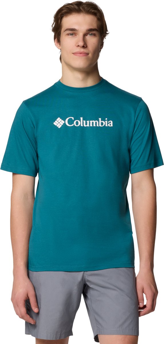 Columbia CSC Basic Logo SS Tee Mannen T-shirt Groen