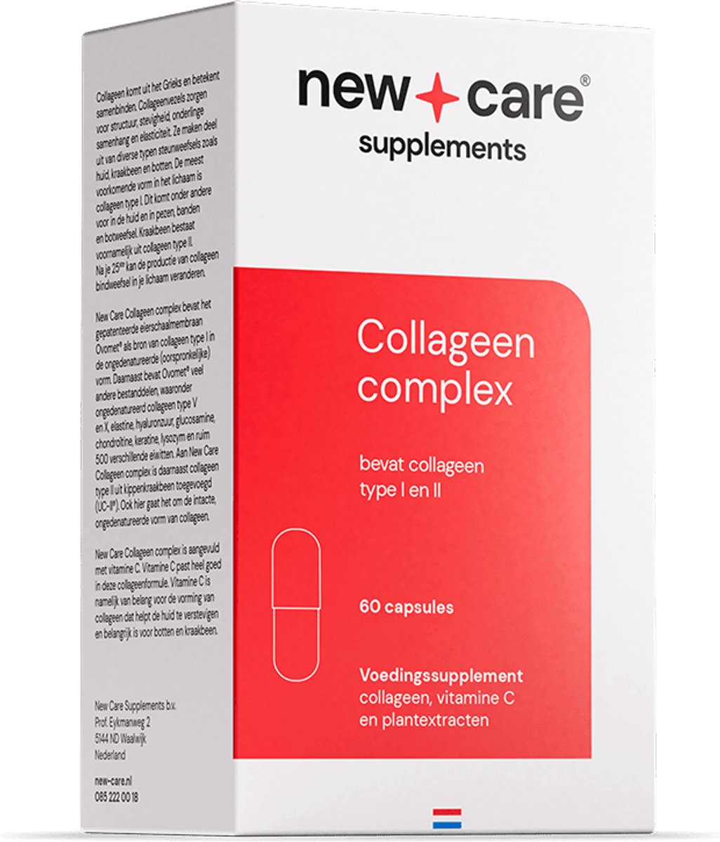 Goedkoopste New Care Collageen complex - ongedenatureerd uc2 - 60 capsules