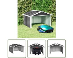 vidaXL Robotgrasmaaier Garage - Robotmaaier Overkapping - Overkapping voor ro...