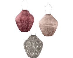 Lumiz Tuinverlichting op zonne energie - Solar tuinverlichting - Lumiz Solar Lampion - Jar Set - 3 stuks