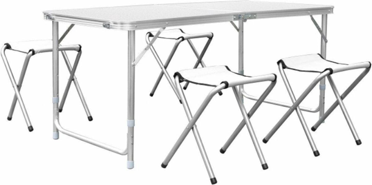 Bolt Edge Picknicktafel - 4 personen - Inklapbaar - Verstelbaar in hoogte - Geschikt voor camping
