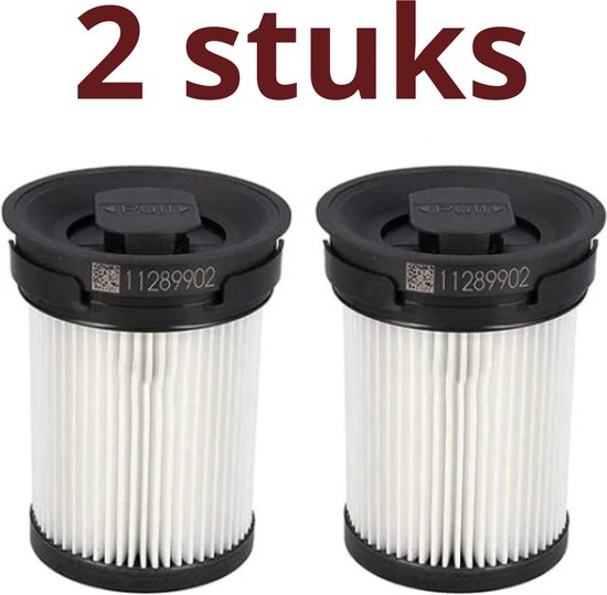 2 x filter compatibel met Miele TriFlex HX1 FSF stofzuiger - onderdeelnummer: 9178017731 - Hoogwaardige vervanging