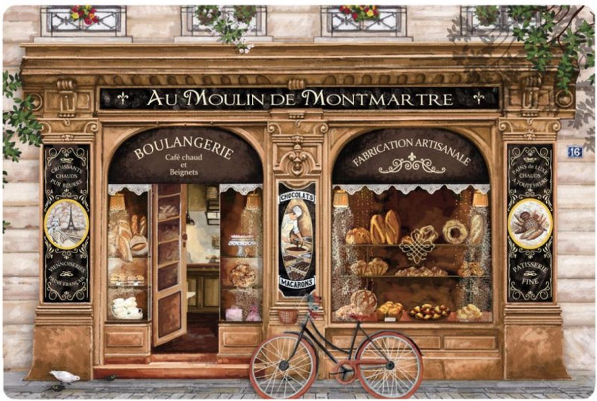 Winkler Placemat Boulangerie traditionnelle Assortis 30 X 45 (per stuk)