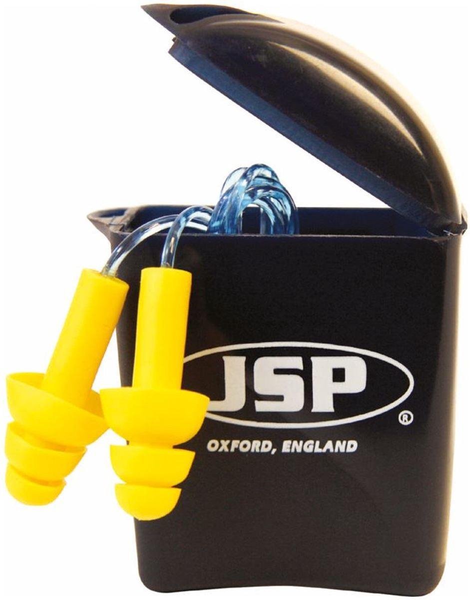 JSP Maxifit Pro oordoppen met koord en beschermdoosje - JSP
